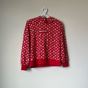 LOUIS VUITTON x SUPREME HOODIE